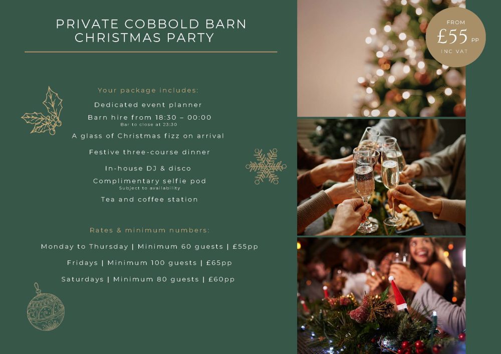 Knebworth Christmas Brochure 2026 9 - Private Cobbold