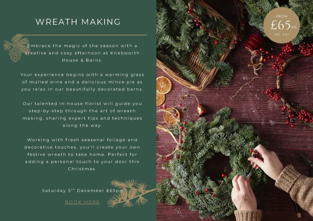weathePages from Knebworth Christmas Brochure 2026